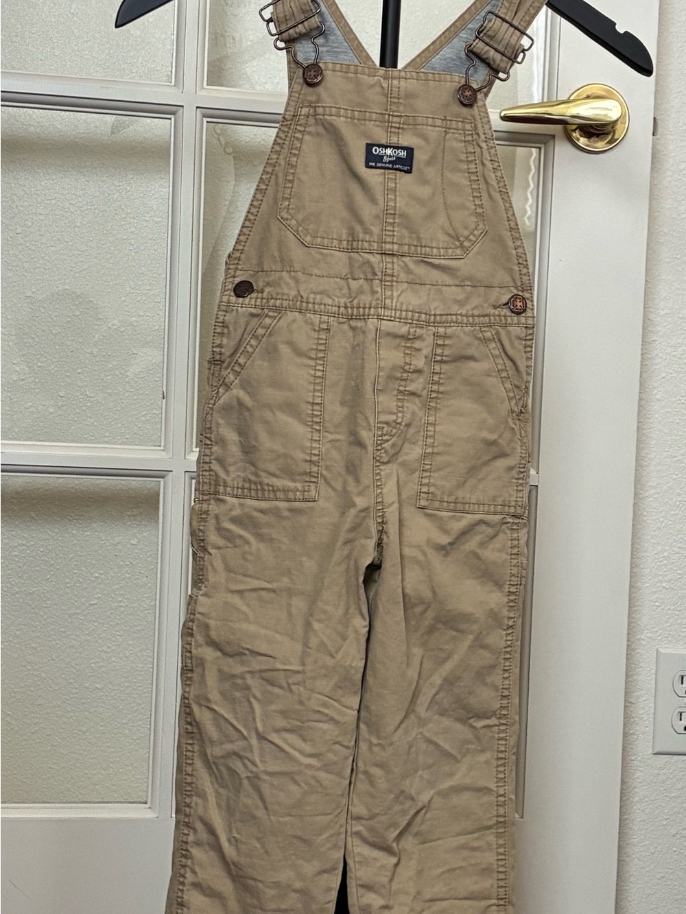 OshKosh B'gosh Khaki Kids Overalls - 4T